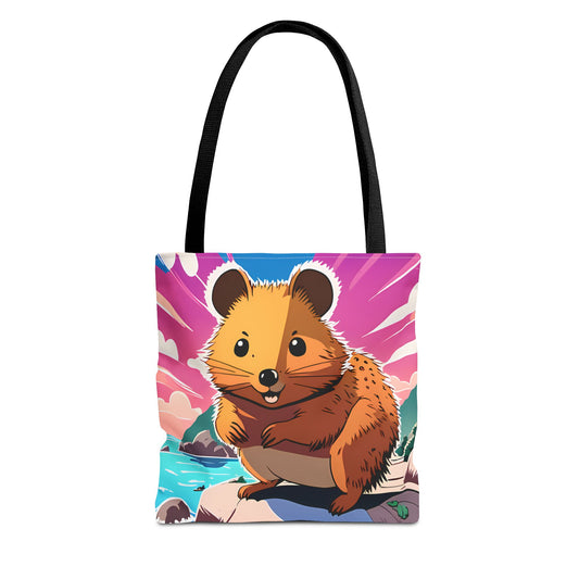 Cheery Quokka Tote Bag