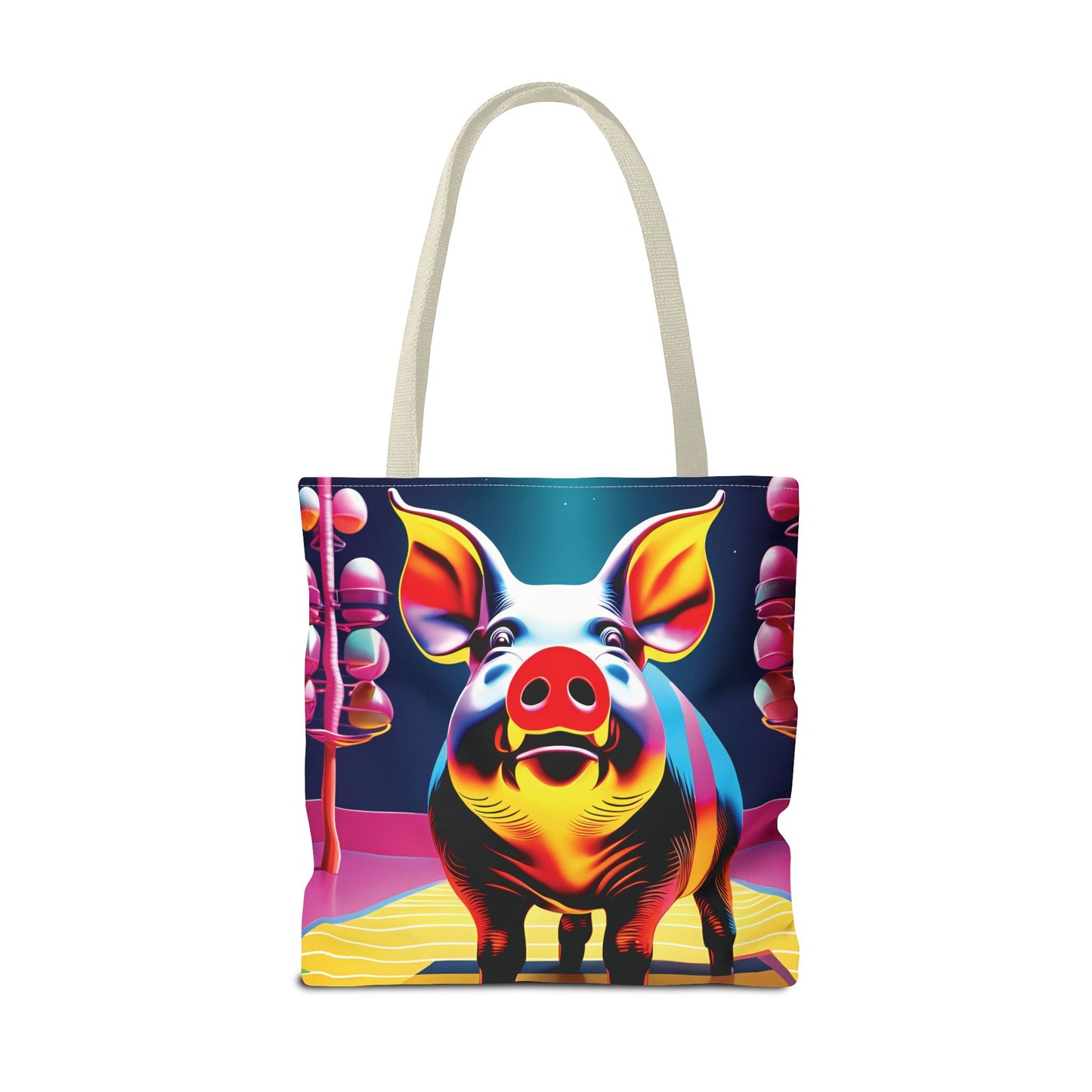 Pop Art Piggy Tote Bag