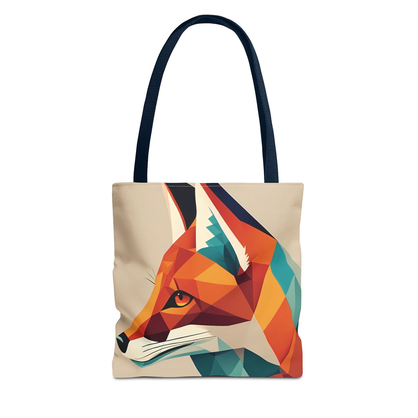 Geometric Fox Tote Bag