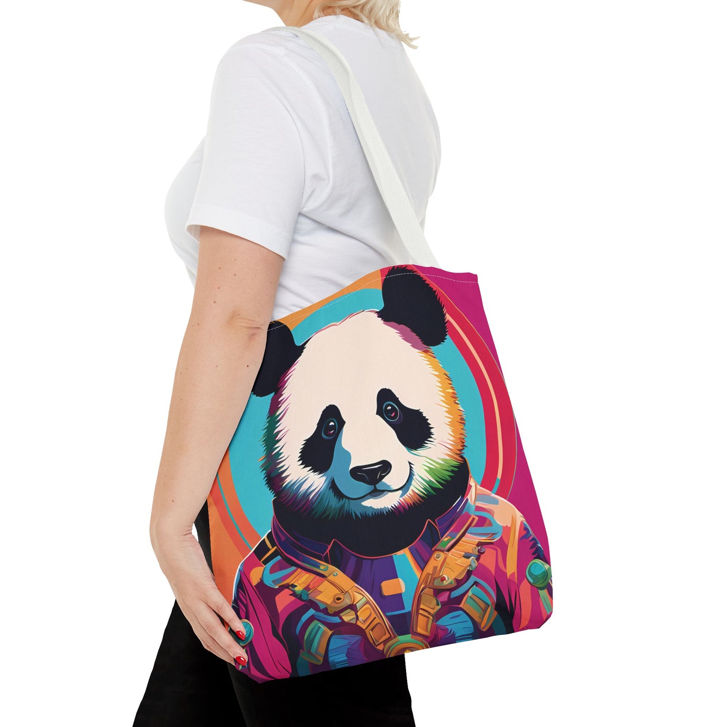 Cosmic Panda Tote Bag