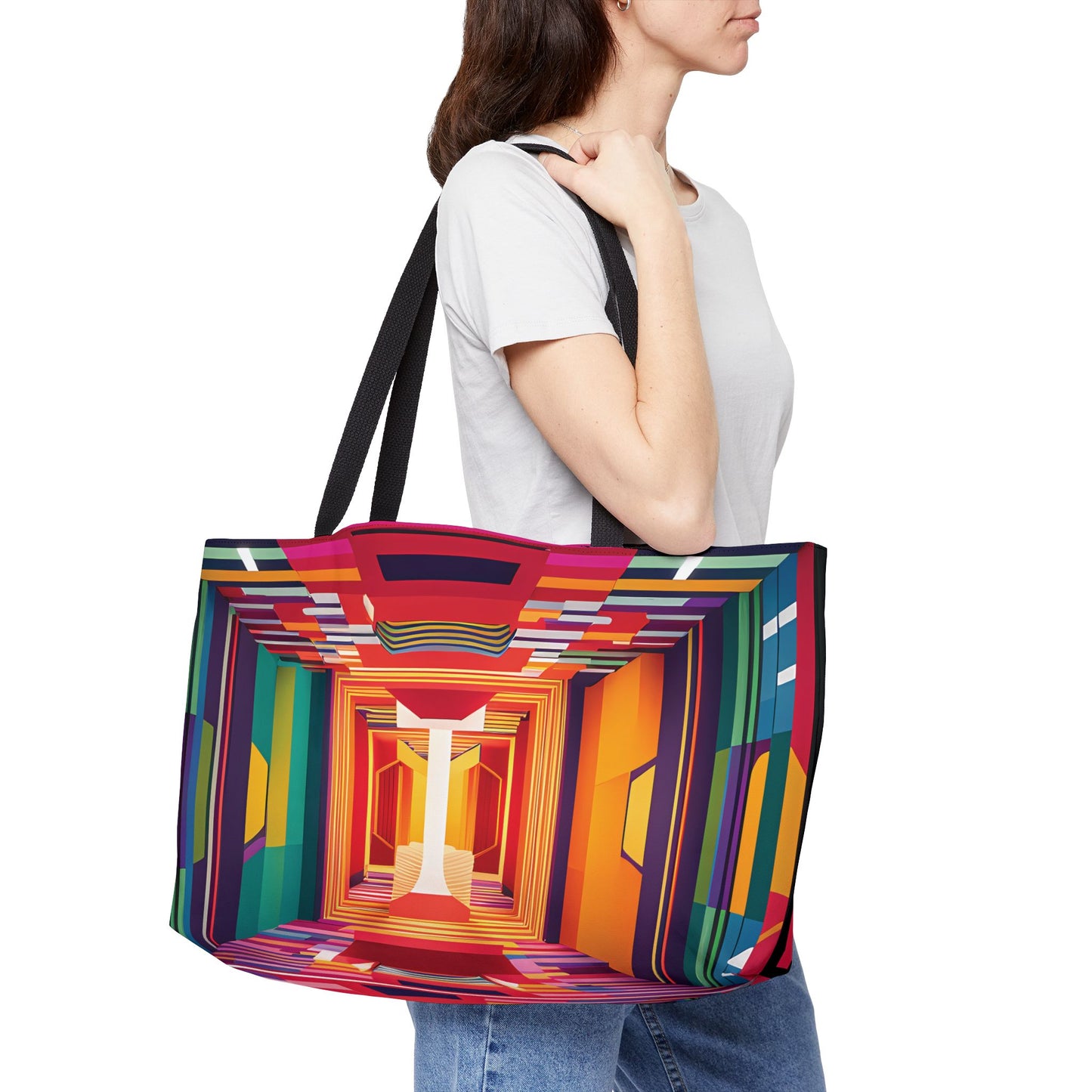 Abstract Portal Hallway Tote Bag