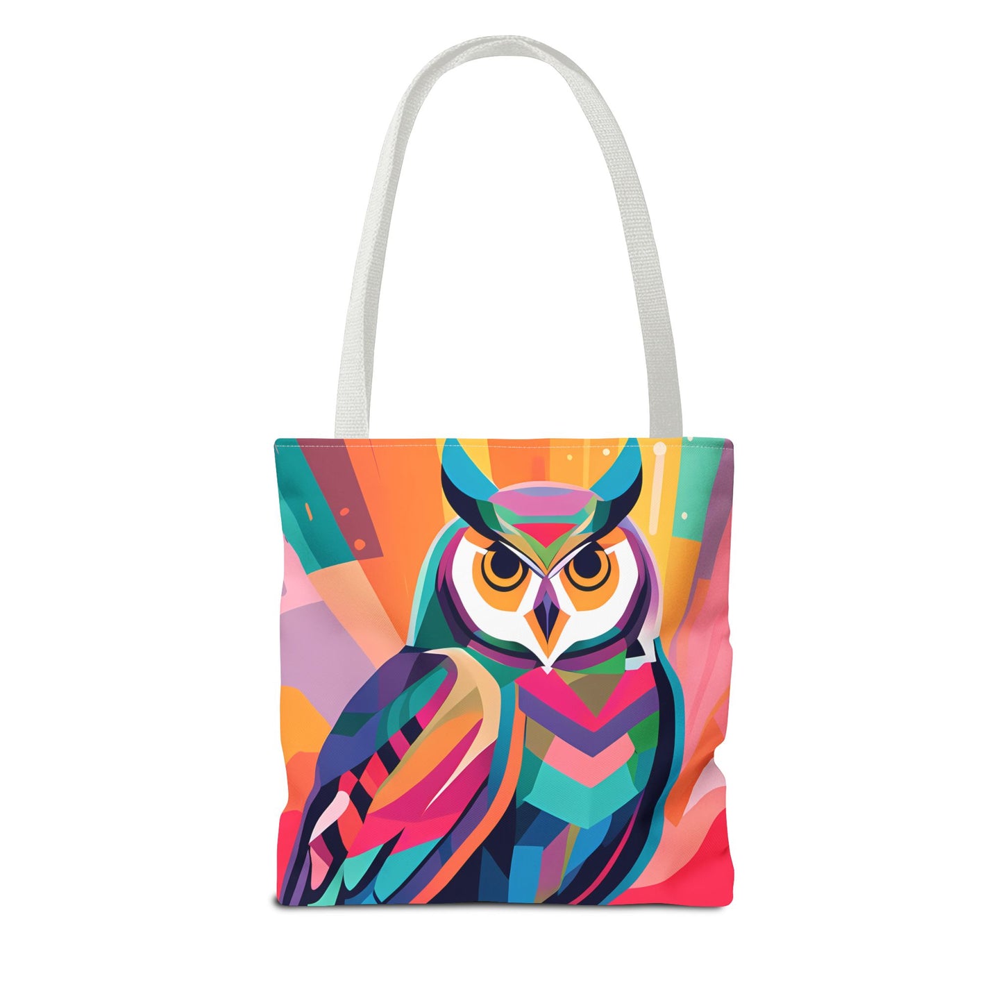 Abstract Owl Tote Bag