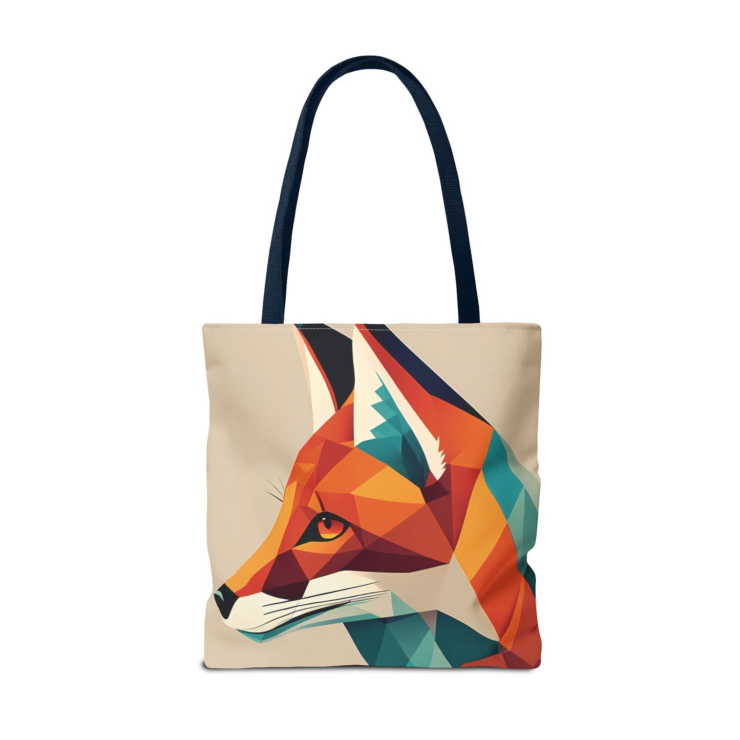 Geometric Fox Tote Bag
