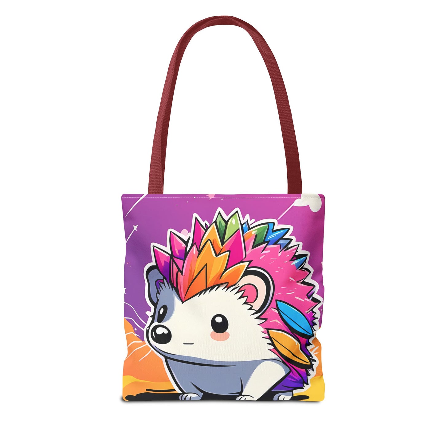 Rainbow Hedgehog Tote Bag