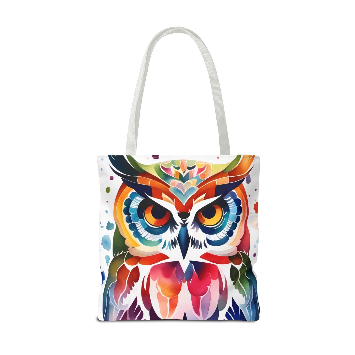 Artistic Owl Tote Bag