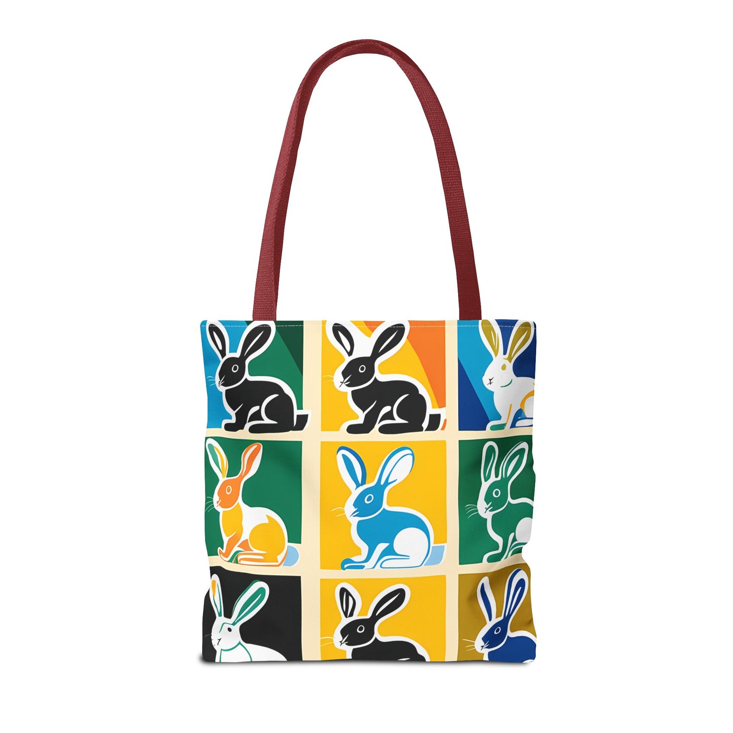 Rabbit Patchwork Tote Bag