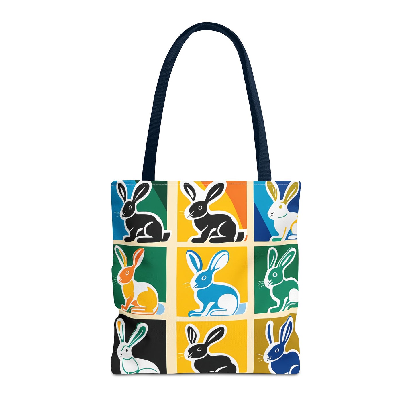 Rabbit Patchwork Tote Bag
