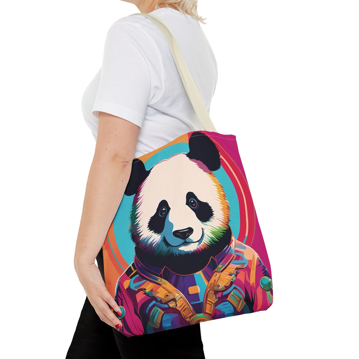 Cosmic Panda Tote Bag