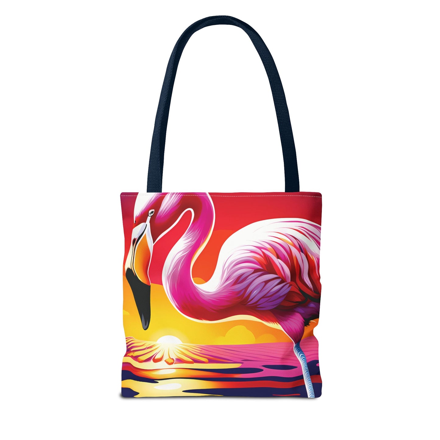Sunset Flamingo Tote Bag