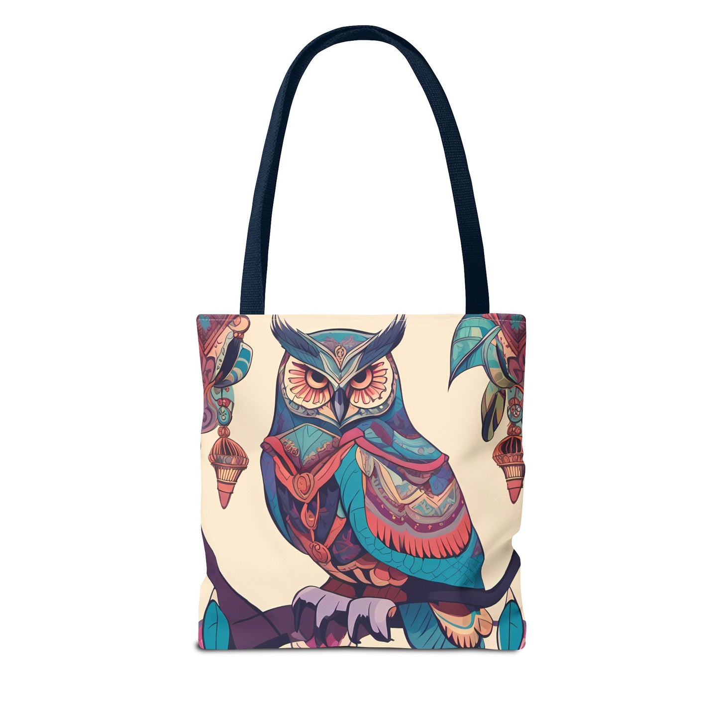 Bohemian Owl Tote Bag