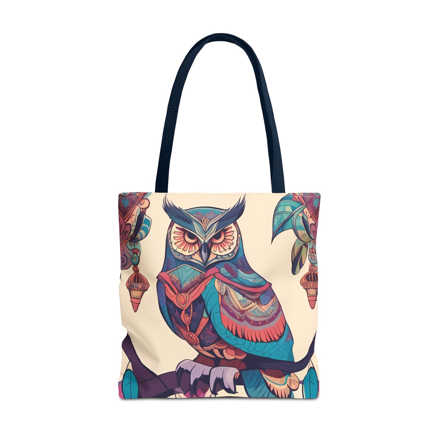 Bohemian Owl Tote Bag