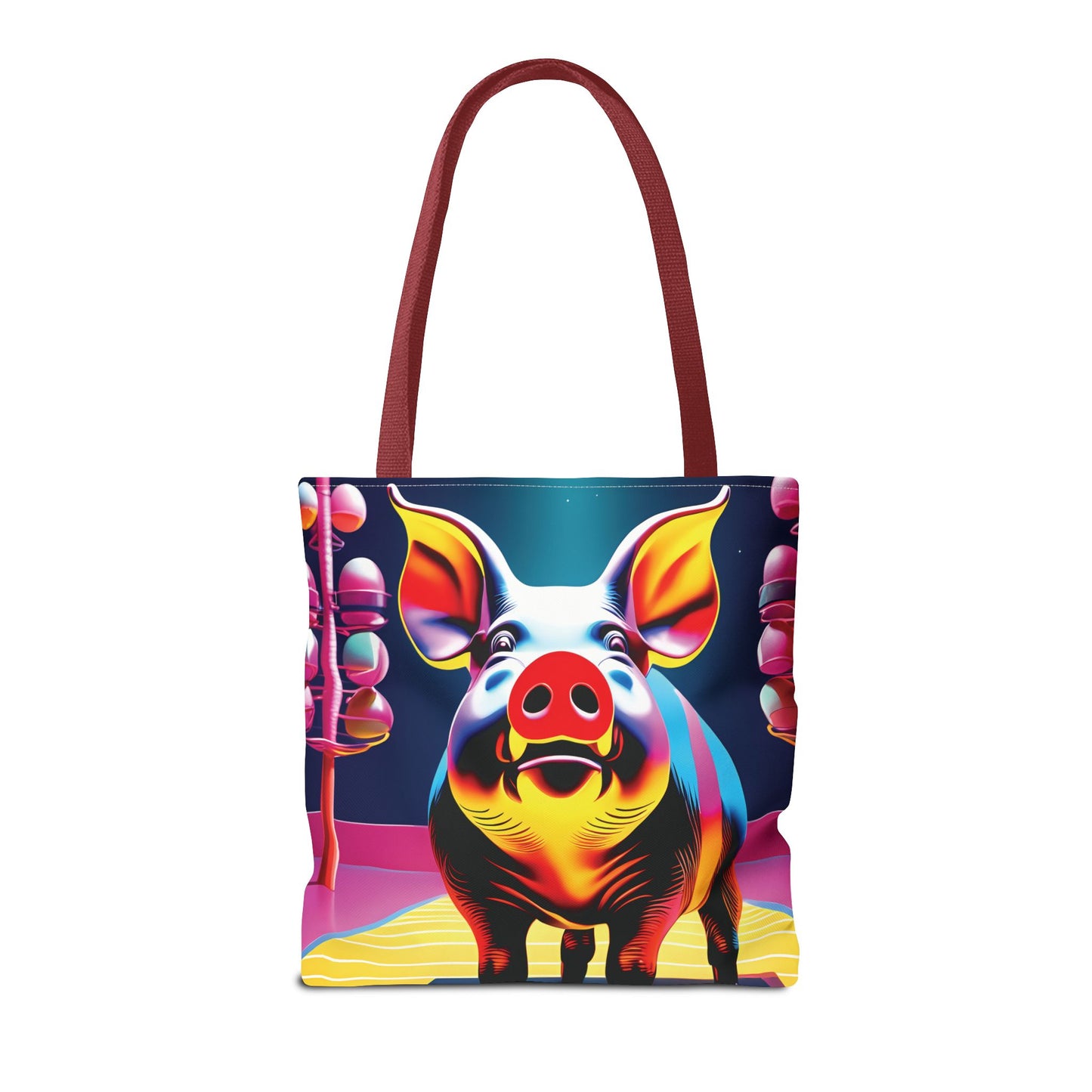 Pop Art Piggy Tote Bag