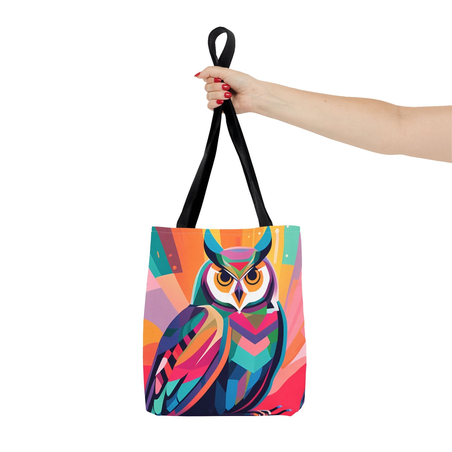 Abstract Owl Tote Bag