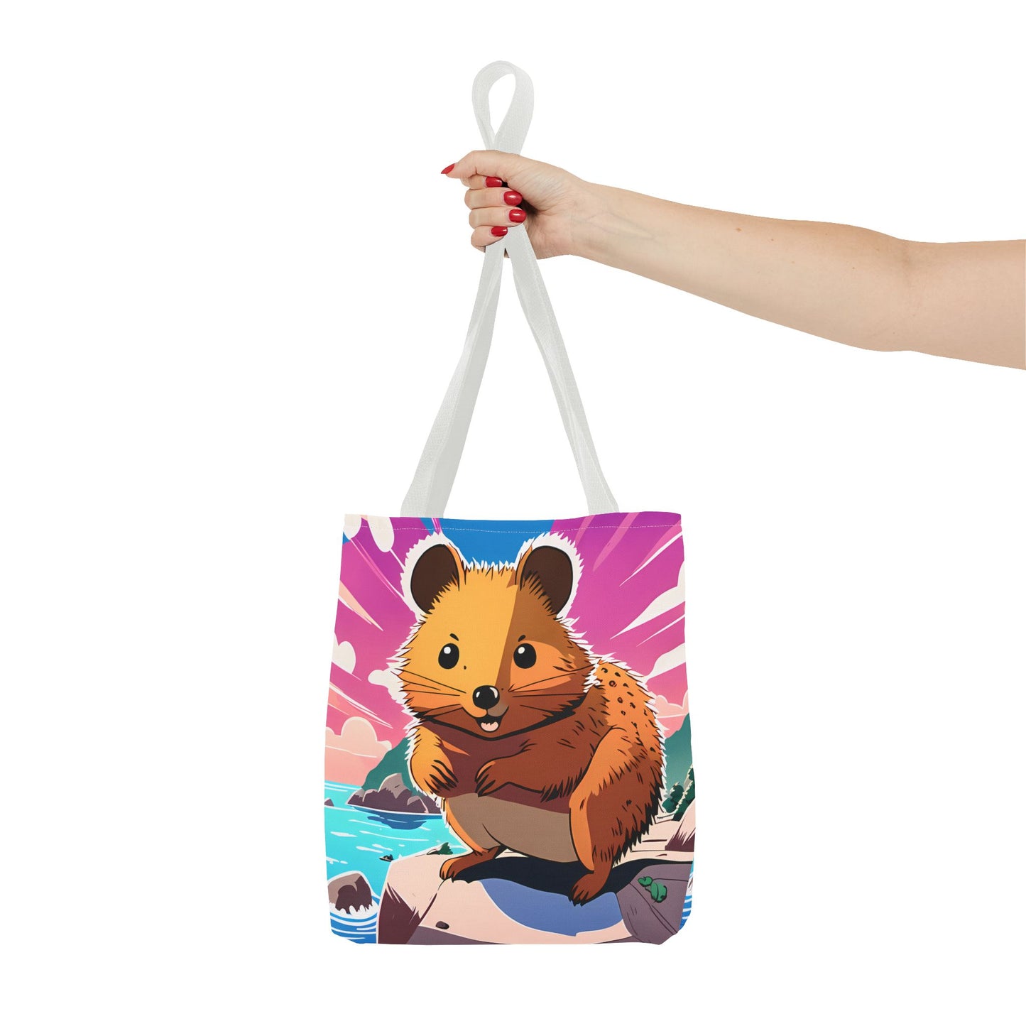 Cheery Quokka Tote Bag