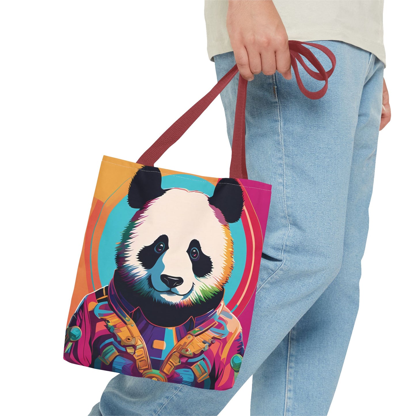 Cosmic Panda Tote Bag