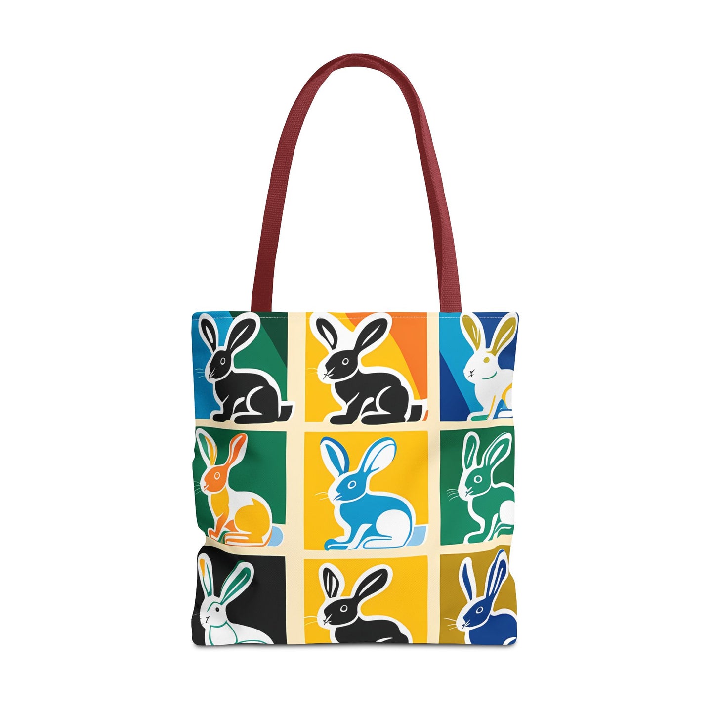 Rabbit Patchwork Tote Bag