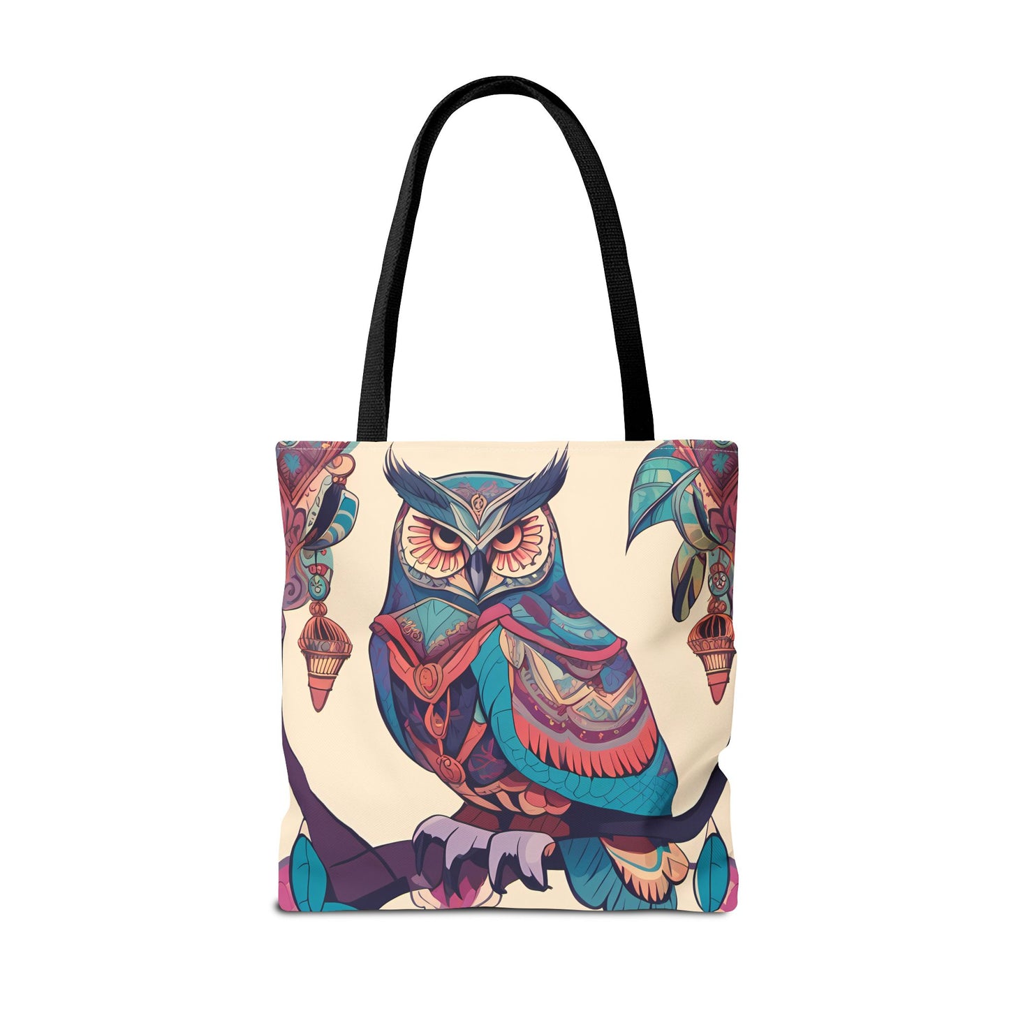 Bohemian Owl Tote Bag