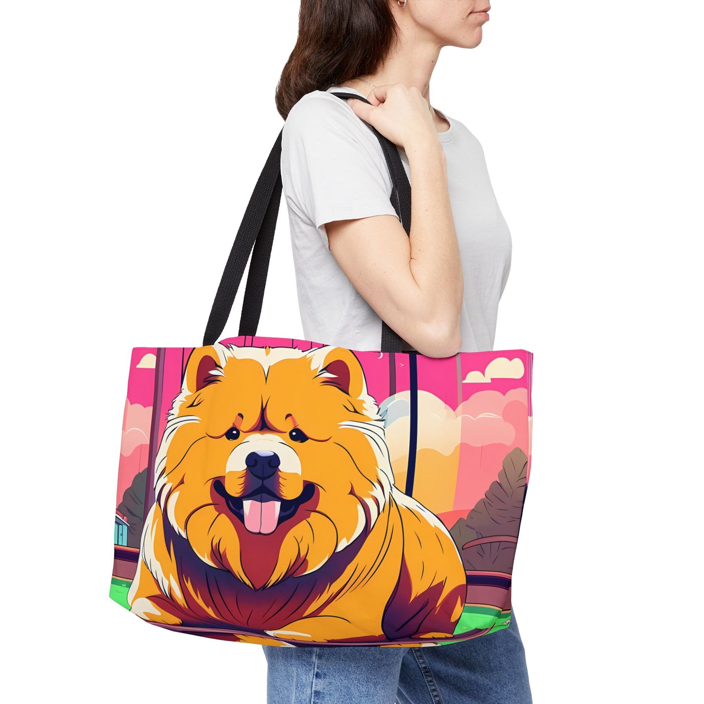 Sunny Chow Chow Tote Bag