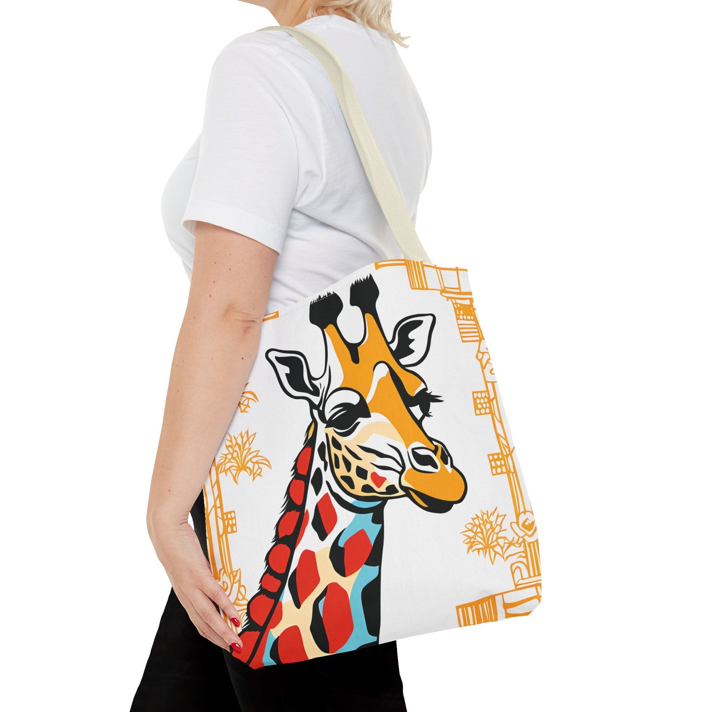 Bamboo Giraffe Tote Bag