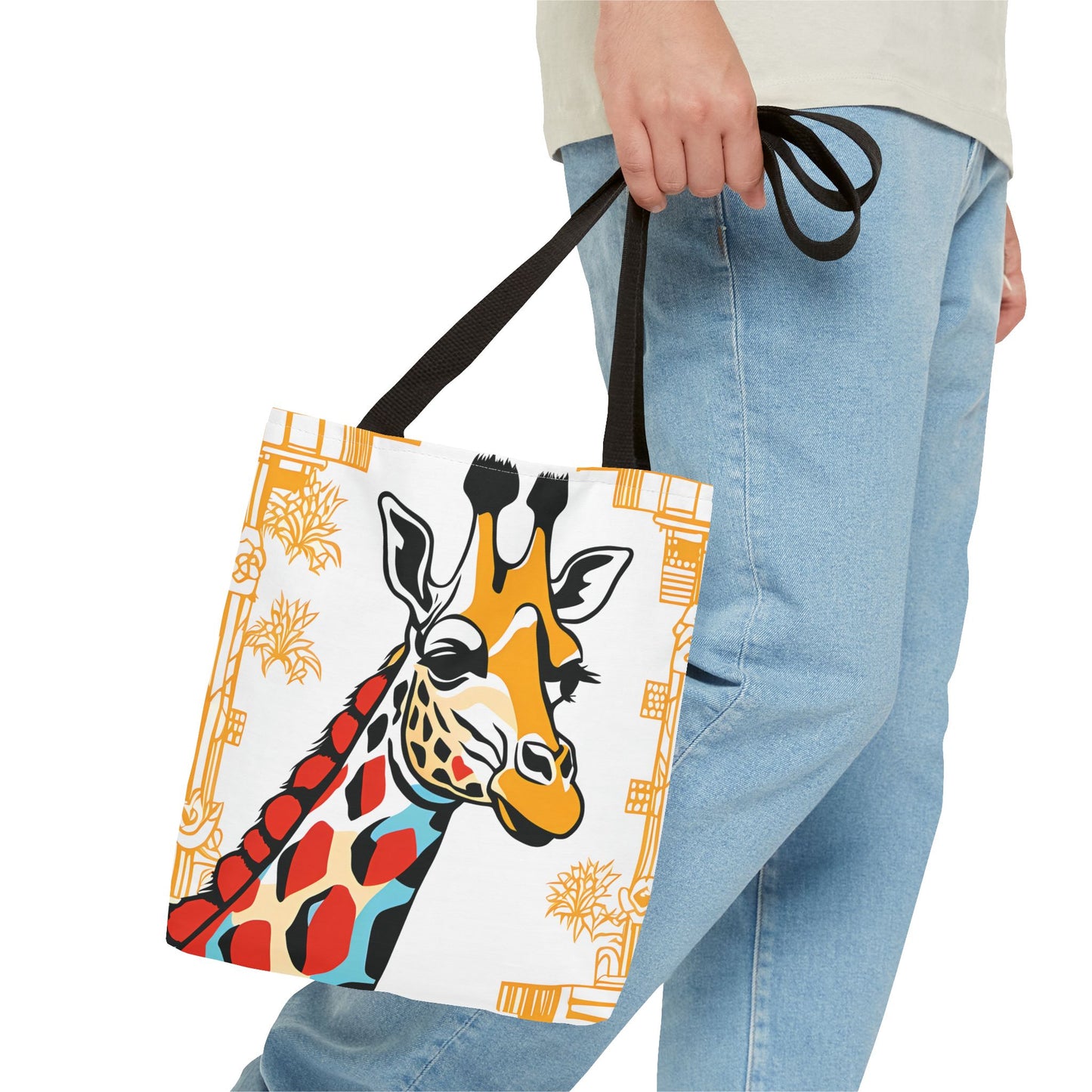 Bamboo Giraffe Tote Bag