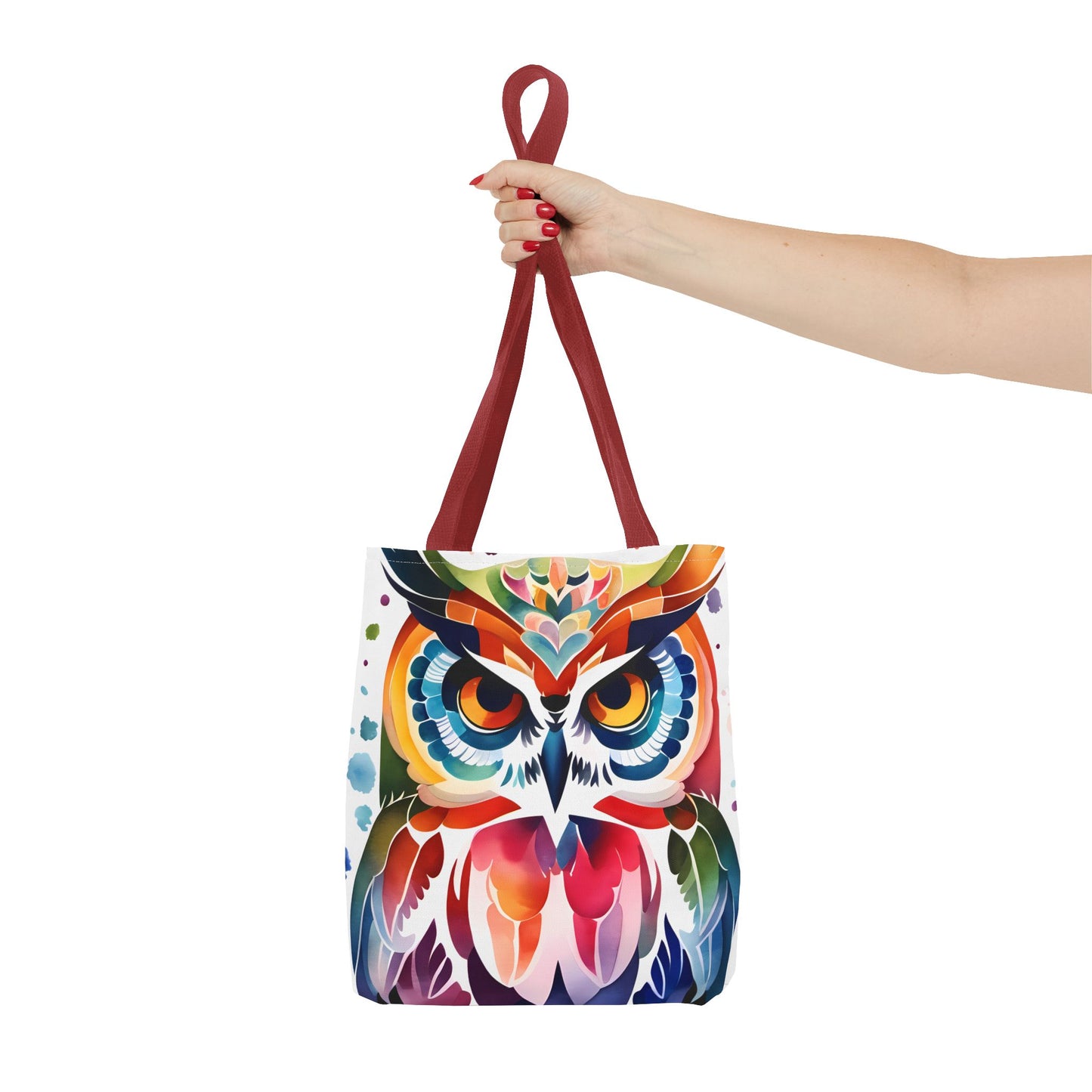 Artistic Owl Tote Bag