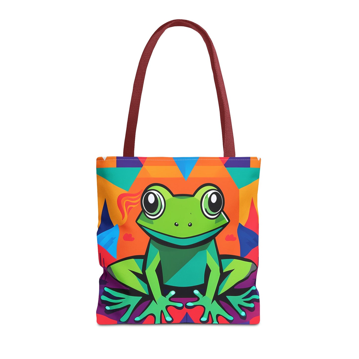 Vibrant Tree Frog Tote Bag