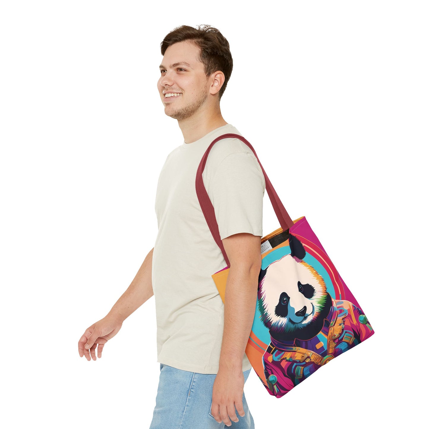 Cosmic Panda Tote Bag