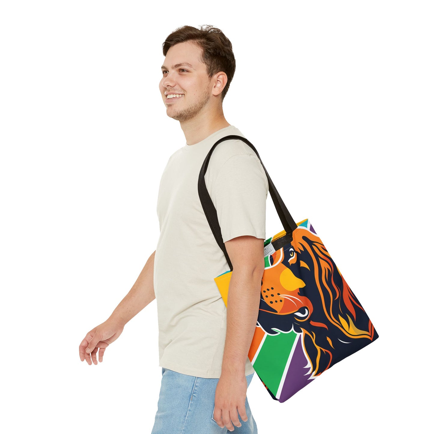 Colorful Irish Setter Tote Bag