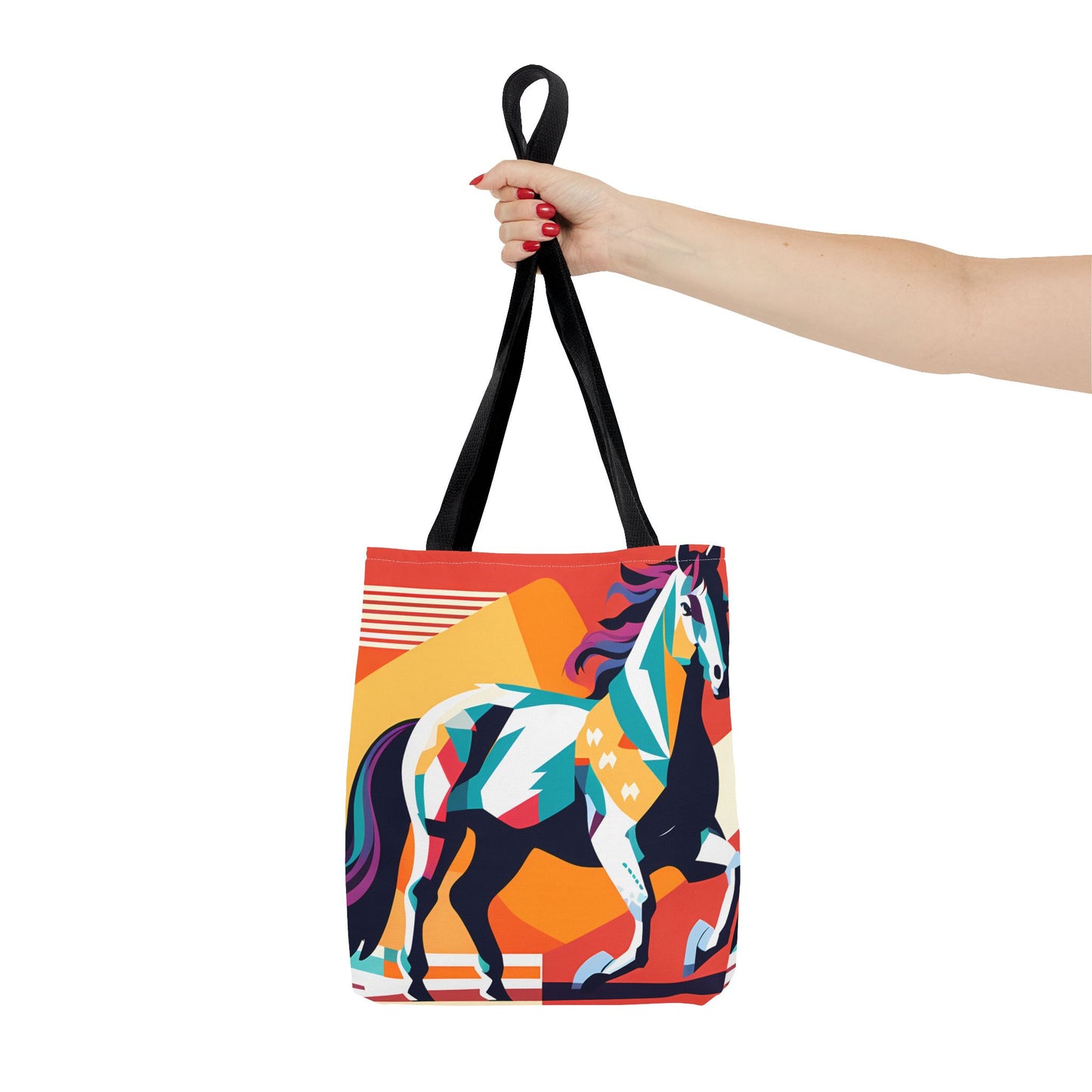 Retro Horse Tote Bag