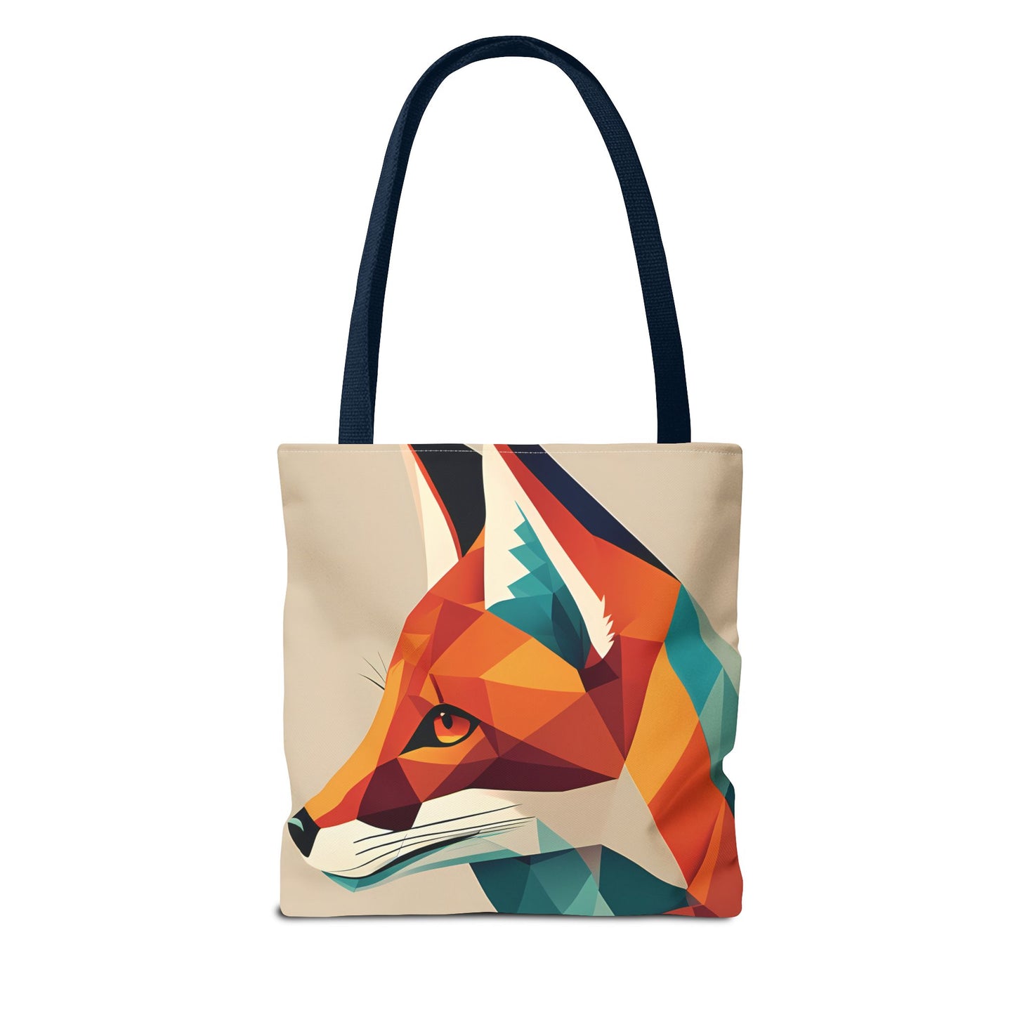 Geometric Fox Tote Bag