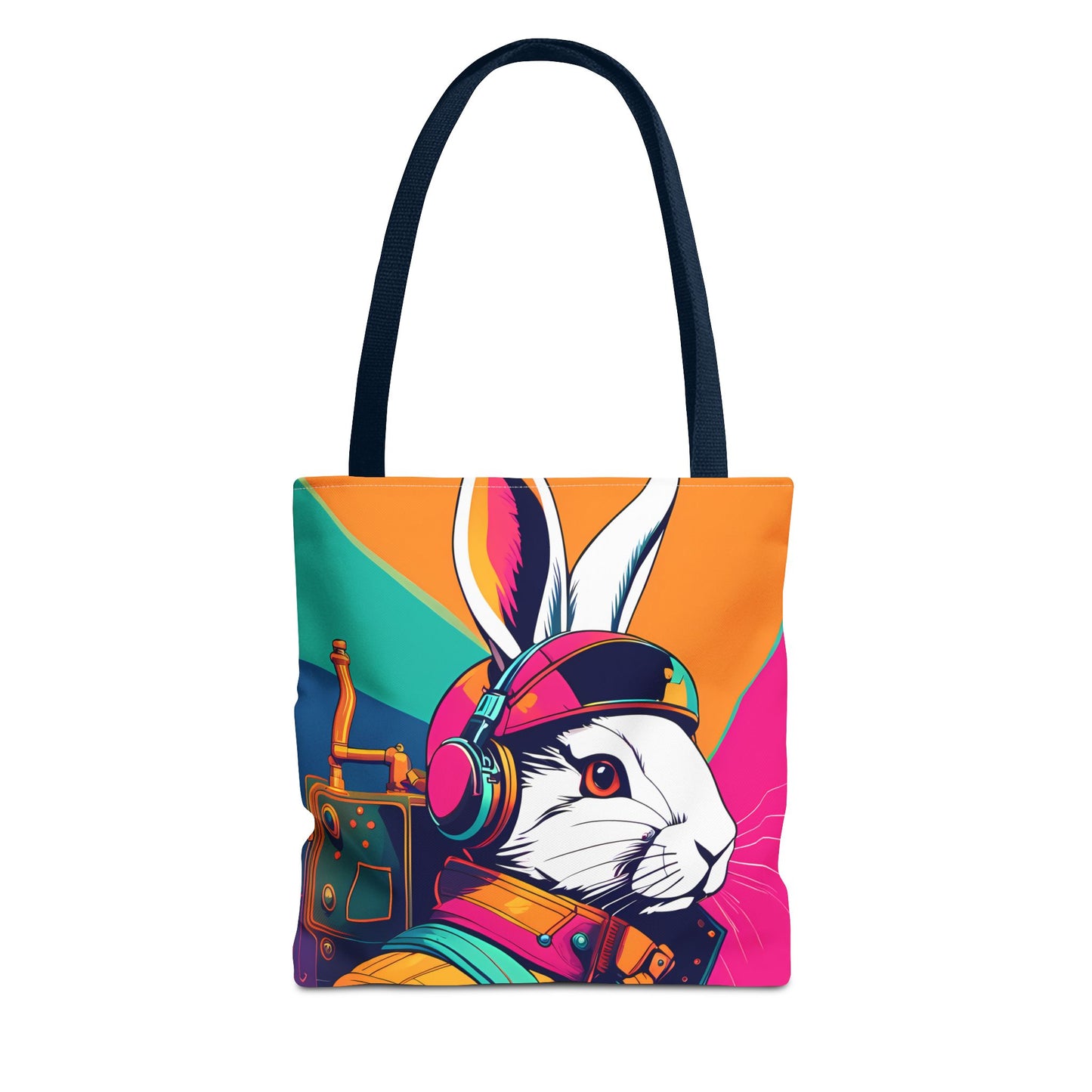 Teslapunk Rabbit Tote Bag