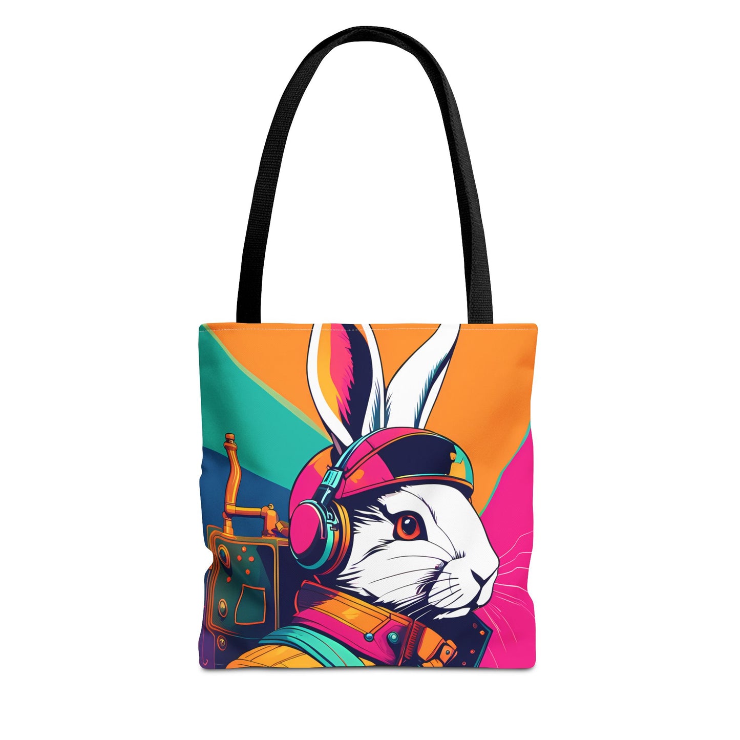 Teslapunk Rabbit Tote Bag