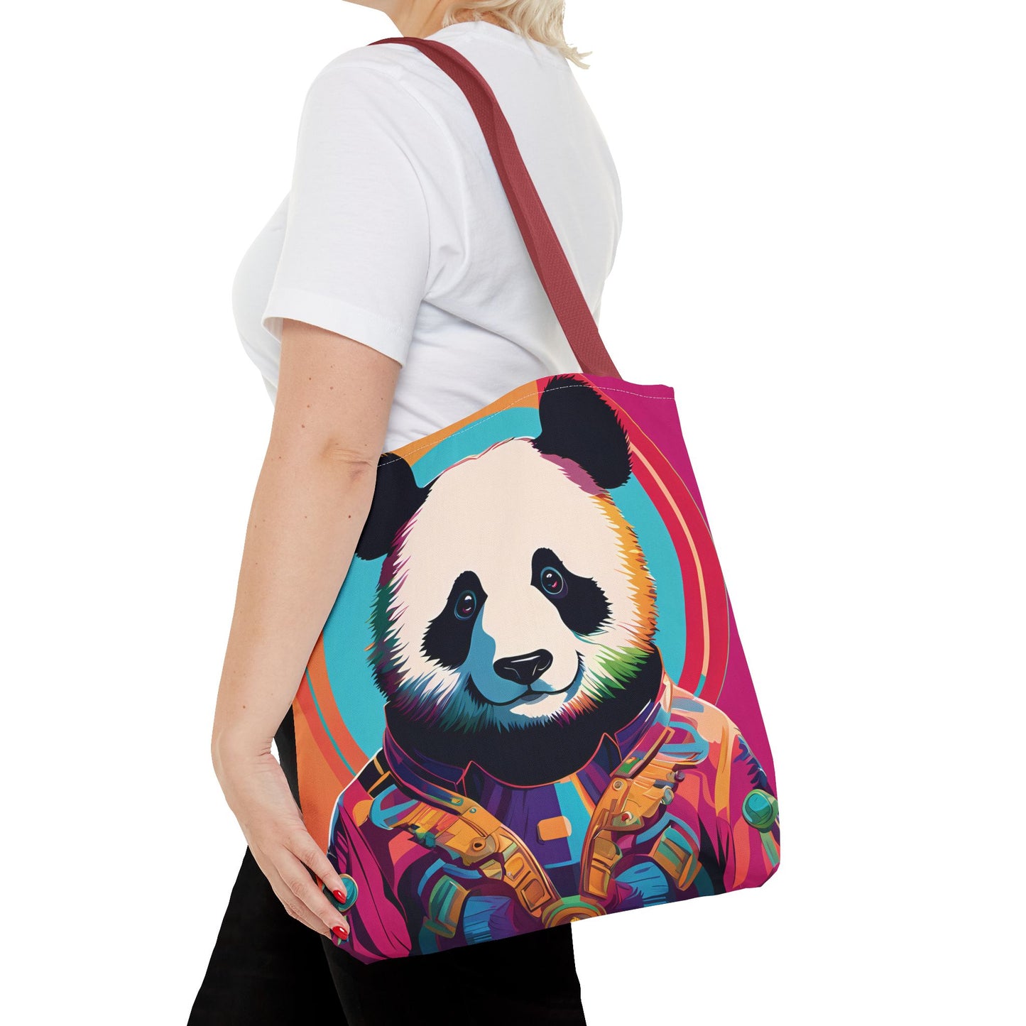 Cosmic Panda Tote Bag