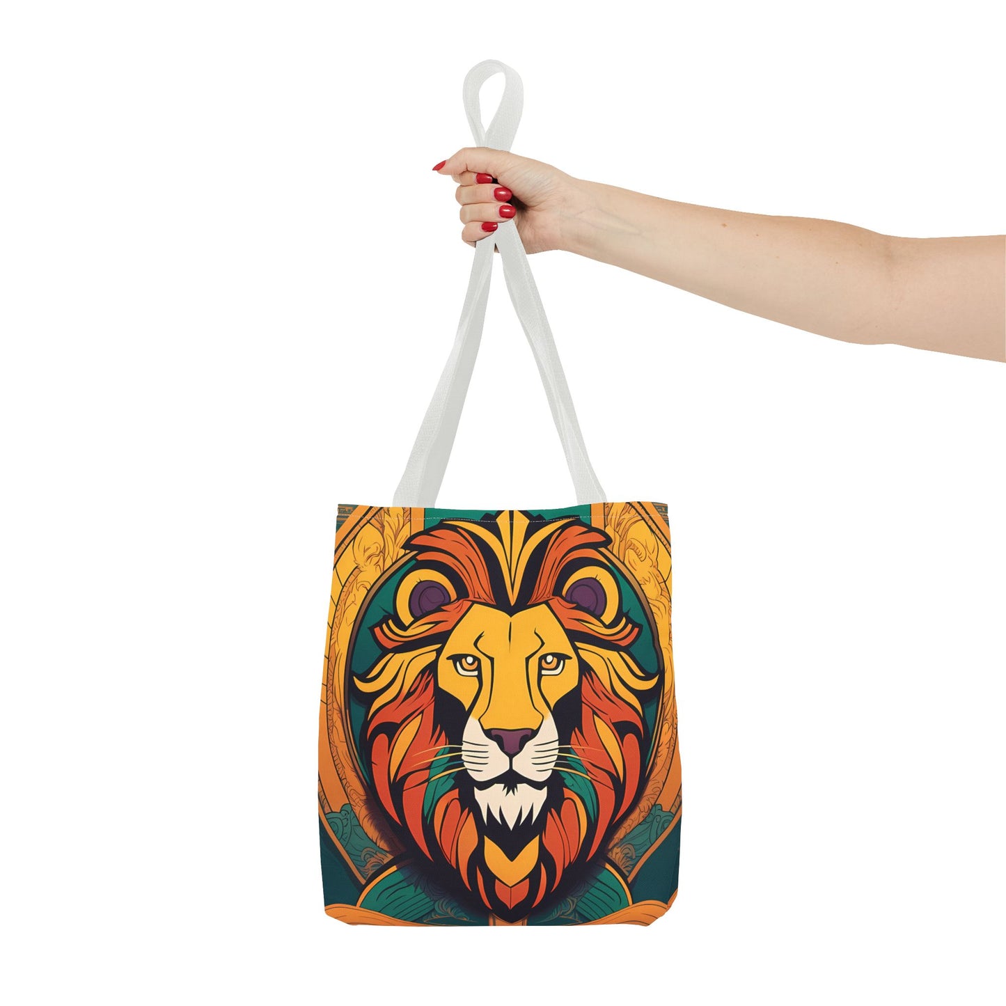 Regal Lion Art Tote Bag