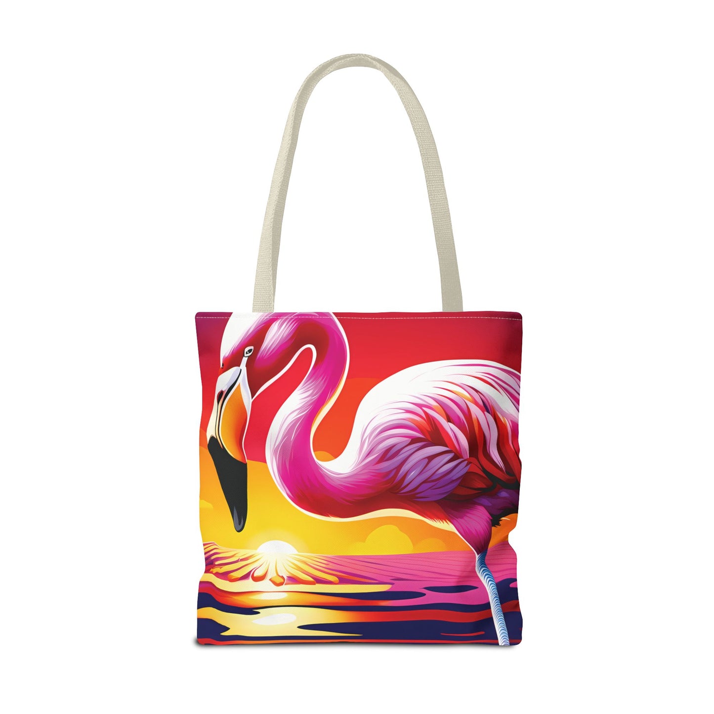 Sunset Flamingo Tote Bag