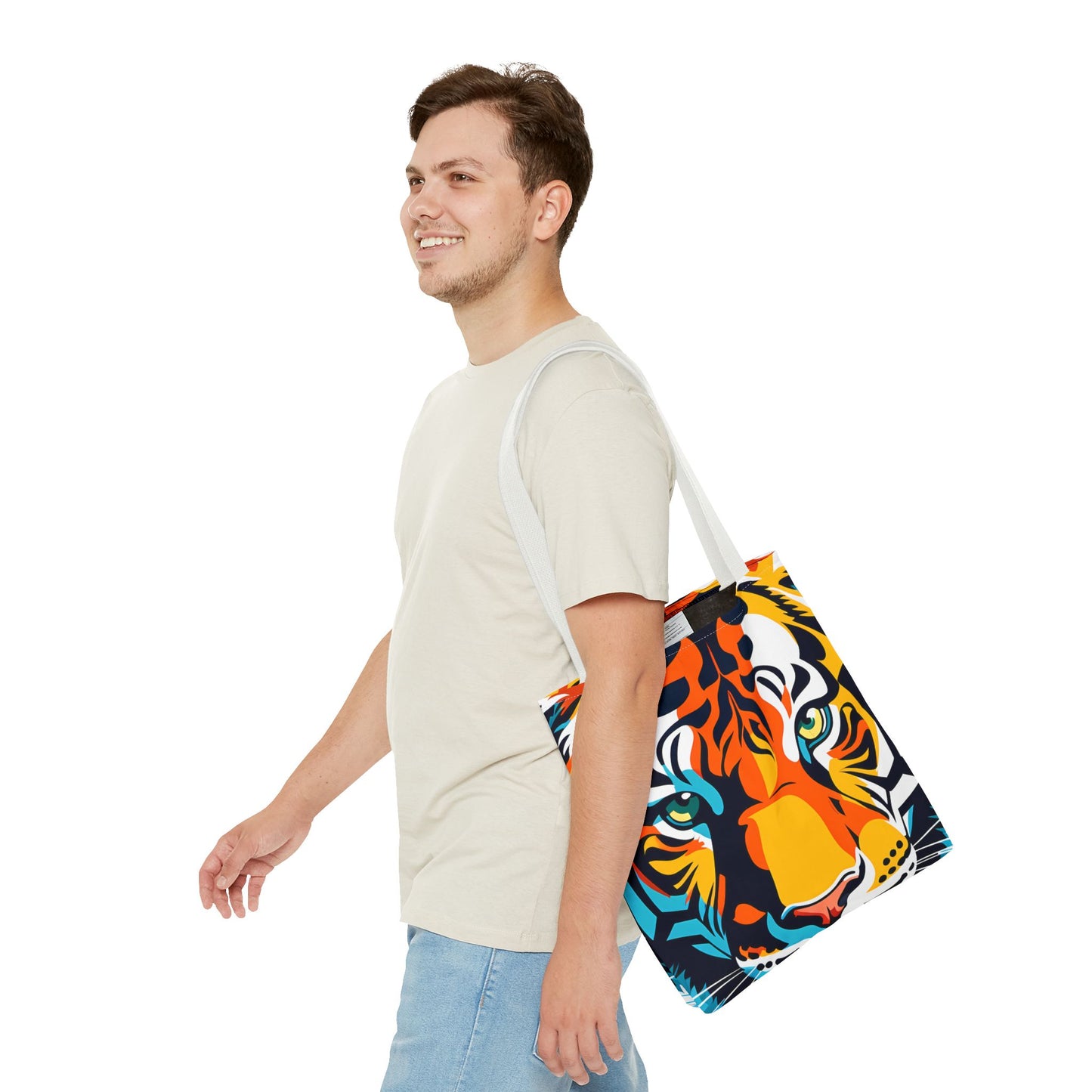 Ferocious Tiger Tote Bag