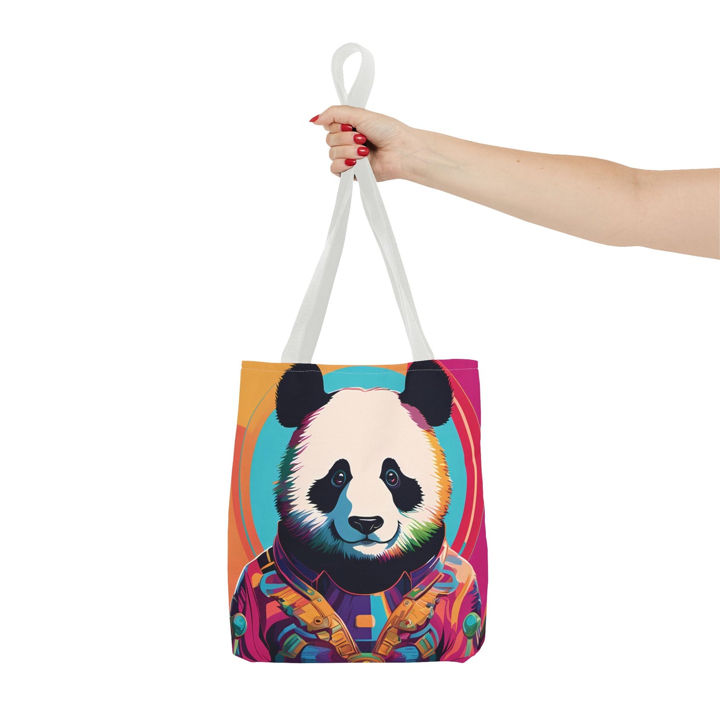 Cosmic Panda Tote Bag