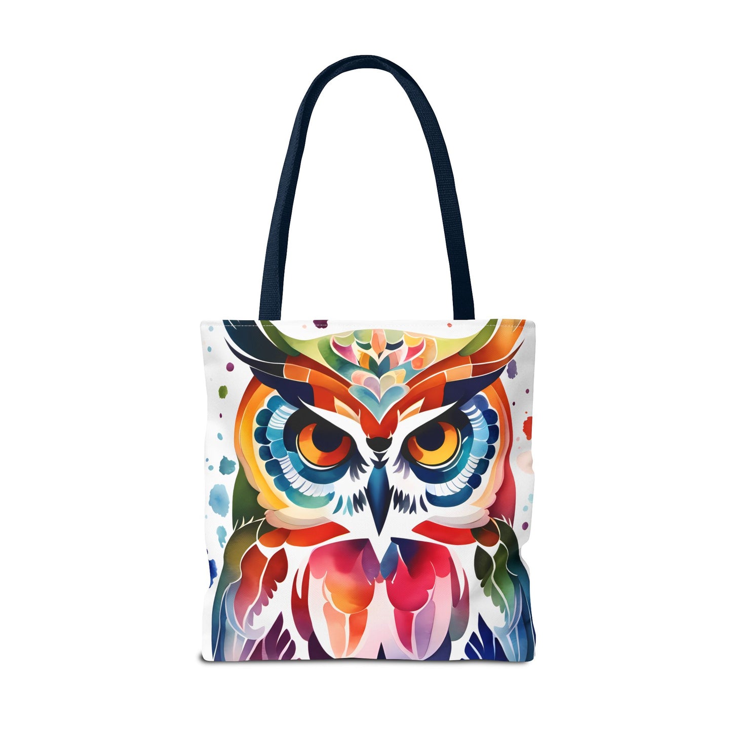 Artistic Owl Tote Bag