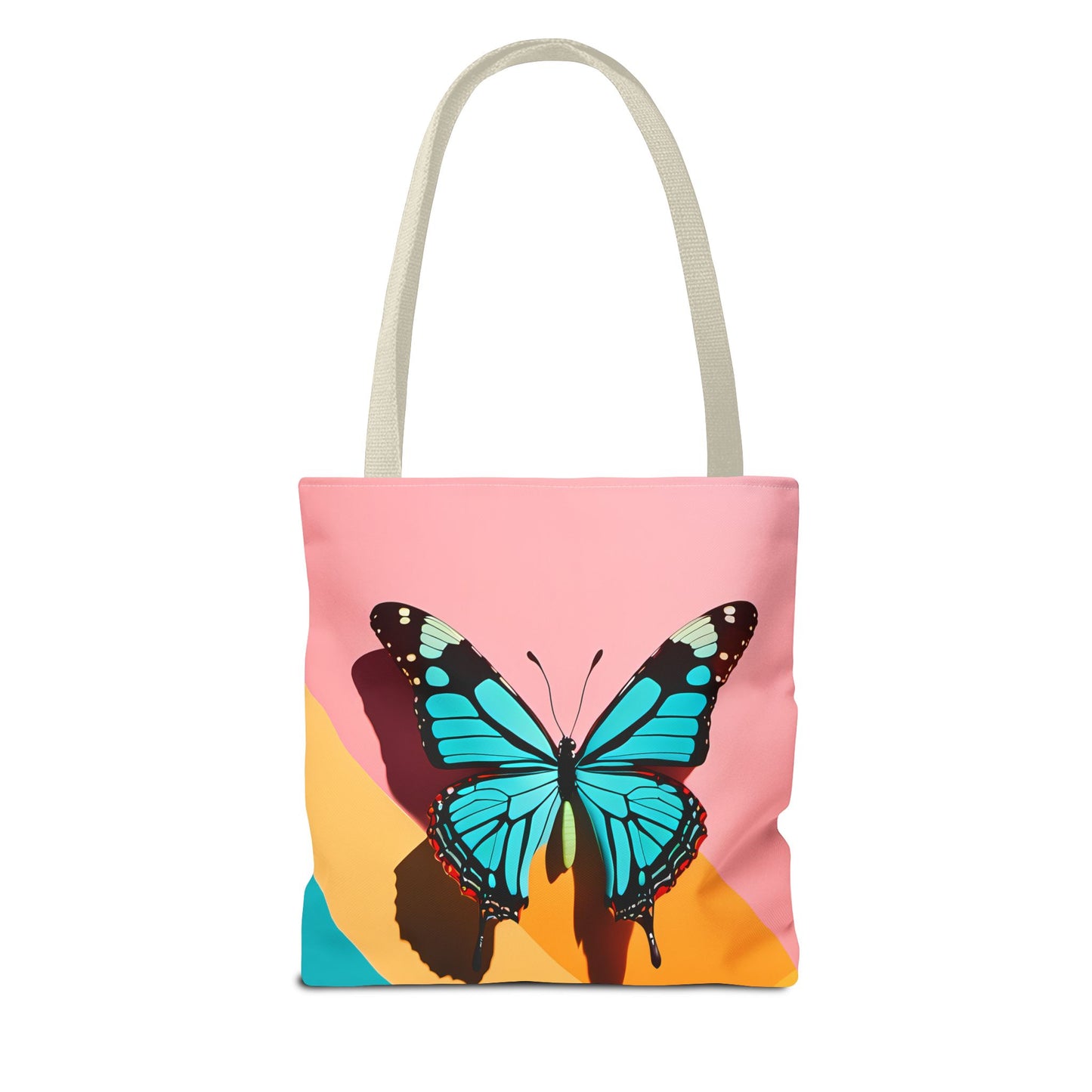 Blue Butterfly Tote Bag