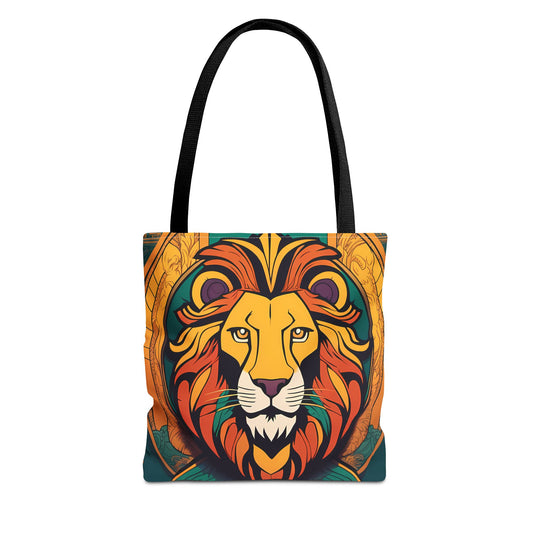 Regal Lion Art Tote Bag