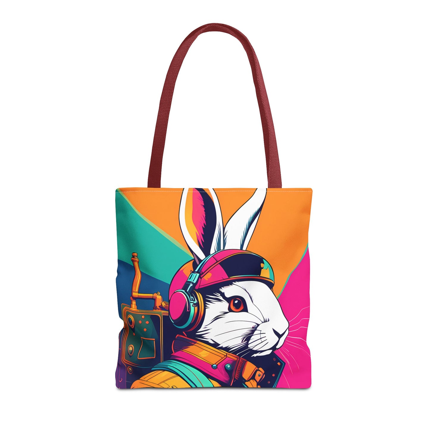 Teslapunk Rabbit Tote Bag