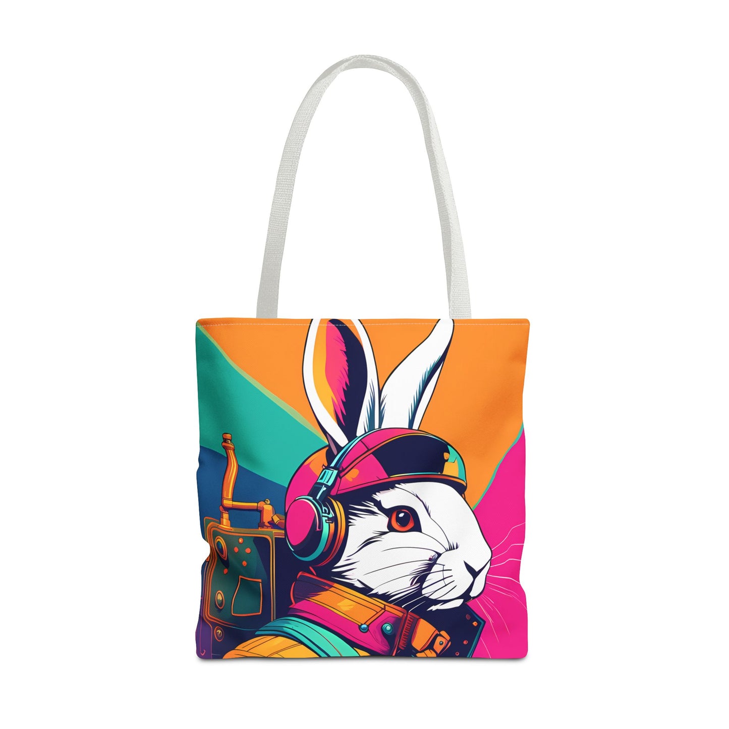 Teslapunk Rabbit Tote Bag